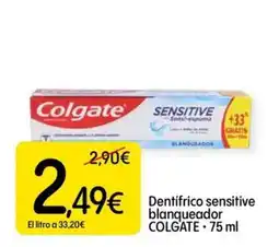 Dialprix COLGATE Dentifrico sensitive blanqueador oferta
