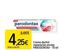 Dialprix PARODONTAX Crema dental reparación encías oferta