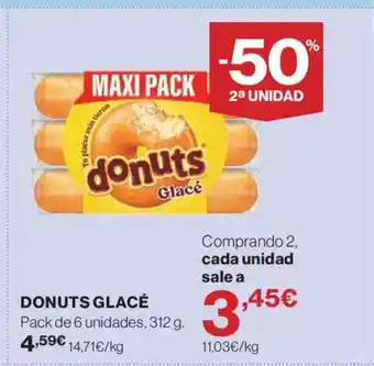 Hipercor DONUTS Glacé oferta
