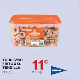 Hipercor TENDILLA Torrezno frito xxl oferta
