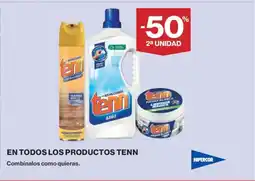 Hipercor TENN En todos los productos oferta