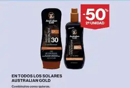 Hipercor AUSTRALIAN GOLD En todos los solares oferta
