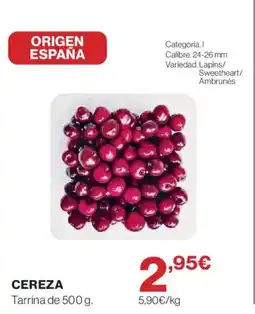 Hipercor Cereza oferta