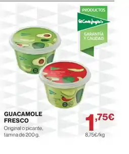 Hipercor Guacamole fresco oferta