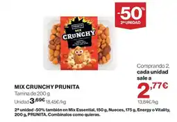 Hipercor Mix crunchy prunita oferta