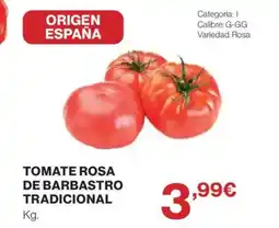 Hipercor Tomate rosa de barbastro tradicional oferta