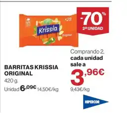 Hipercor Barritas krissia original oferta