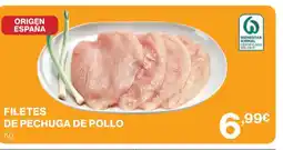 Hipercor Filetes de pechuga de pollo oferta