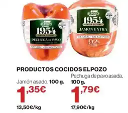 Hipercor ELPOZO Productos cocidos oferta