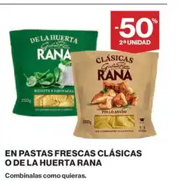 Hipercor RANA En pastas frescas clásicas o de la huerta oferta