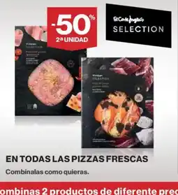 Hipercor En todas las pizzas frescas oferta