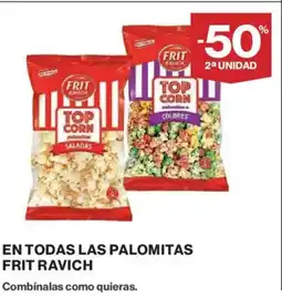Hipercor FRIT RAVICH En todas las palomitas oferta