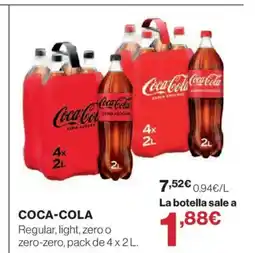 Hipercor COCA-COLA oferta