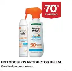 Hipercor DELIAL En todos los productos oferta