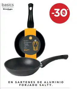 Hipercor En sartenes de aluminio forjado salty oferta