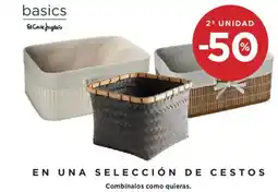 Hipercor En una selección de cestos oferta