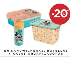 Hipercor En sandwicheras, botellas y cajas organizadoras oferta