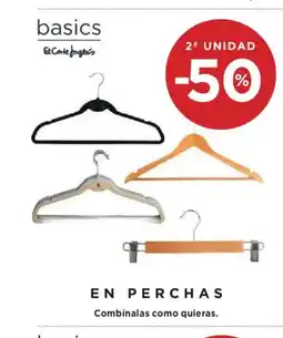 Hipercor En perchas oferta