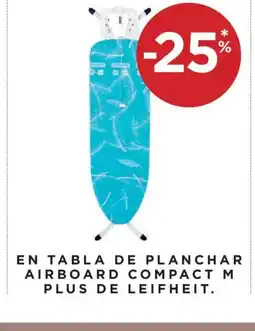Hipercor En tabla de planchar airboard compact m plus de leifheit. oferta