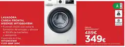 Hipercor HISENSE Lavadora carga frontal wf1q8041bw. oferta