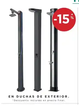Hipercor En duchas de exterior oferta