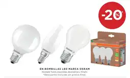 Hipercor OSRAM En bombillas led marca oferta
