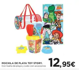 Hipercor Mochila de playa toy story oferta
