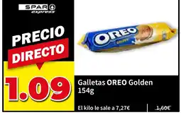 Spar Express OREO Galletas Golden oferta