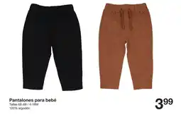Zeeman Pantalones para bebé oferta