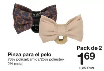 Zeeman Pinza para el pelo oferta