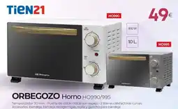 Tien 21 ORBEGOZO Horno HO990/995 oferta