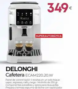 Tien 21 DELONGHI Cafetera ECAM220.20.W oferta