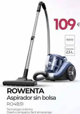 Tien 21 ROWENTA Aspirador sin bolsa RO4B31 oferta