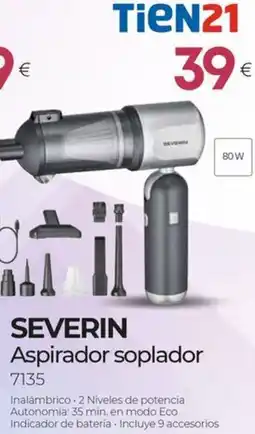 Tien 21 SEVERIN Aspirador soplador 7135 oferta