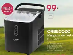 Tien 21 ORBEGOZO Máquina de hielo MHH1200 oferta