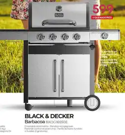 Tien 21 BLACK & DECKER Barbacoa BXOG16550E oferta