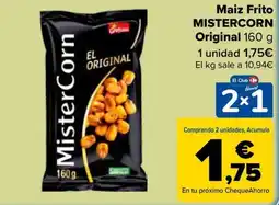 Carrefour MISTERCORN Maiz Frito Original oferta