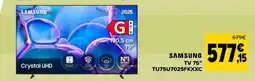 Carrefour SAMSUNG TV 75" TU75U7025FKXXC oferta