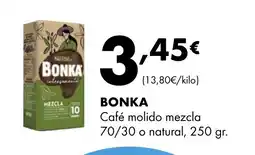 Supermercados Lupa BONKA Café molido mezcla 70/30 o natural oferta