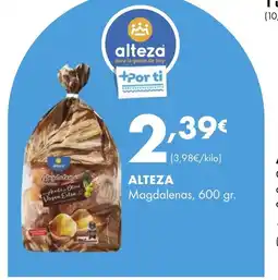 Supermercados Lupa ALTEZA Magdalenas oferta
