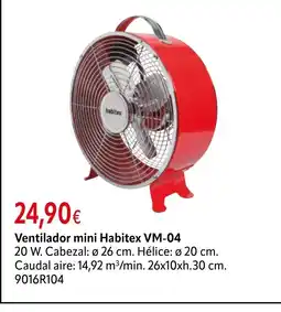 Cadena88 Ventilador mini Habitex VM-04 oferta