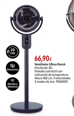 Cadena88 Ventilador Ufesa Dansk oferta