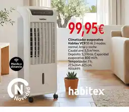 Cadena88 Climatizador evaporativo Habitex VC9 oferta