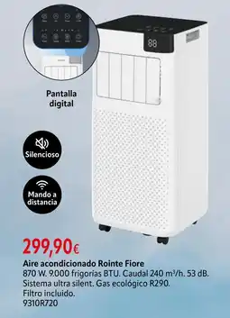 Cadena88 Aire acondicionado Rointe Fiore oferta