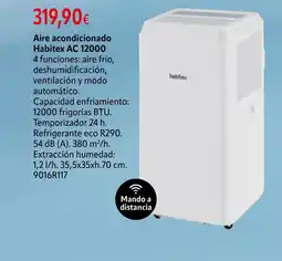 Cadena88 Aire acondicionado Habitex AC 12000 oferta