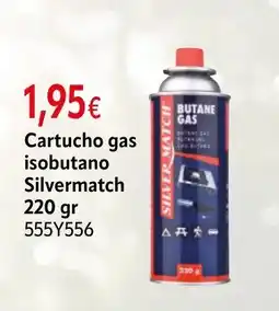 Cadena88 Cartucho gas isobutano Silvermatch oferta