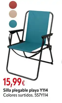 Cadena88 Silla plegable playa Y114 oferta