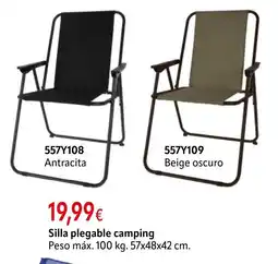 Cadena88 Silla plegable camping oferta