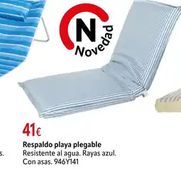 Cadena88 Respaldo playa plegable oferta