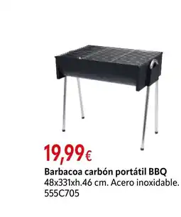 Cadena88 Barbacoa carbón portátil BBQ oferta